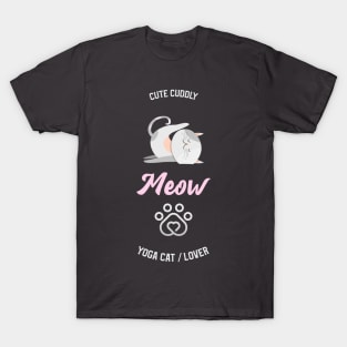 Yoga cat T-Shirt